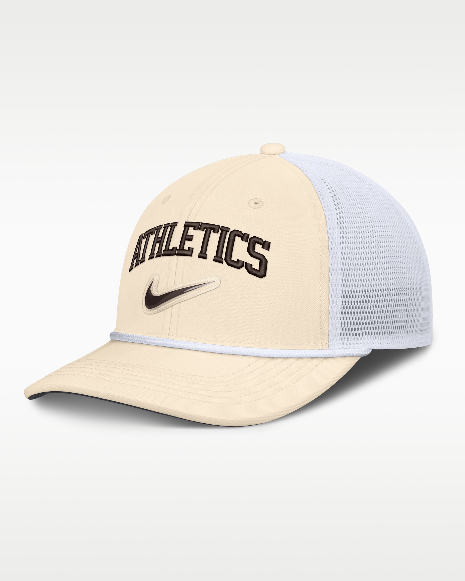 Athletics Rise Men's Nike Dri-FIT MLB Trucker Adjustable Hat. Nike.com